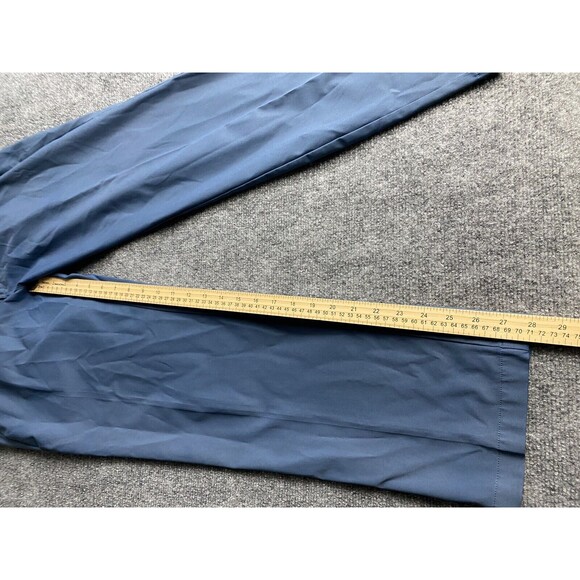 Adidas Golf Pants‎ Mens 34x30 Blue 3 Stripe Climalite Active Casual Sports - Picture 11 of 12